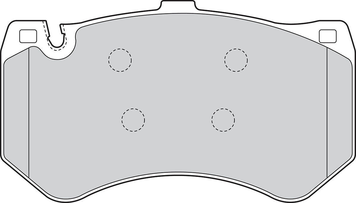 BRAKE PADS FIRST MER CLASS CLS 02.13